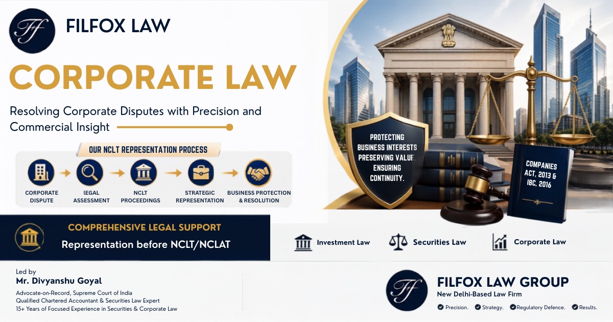 NCLT Lawyers in India | Corporate & IBC Legal Services