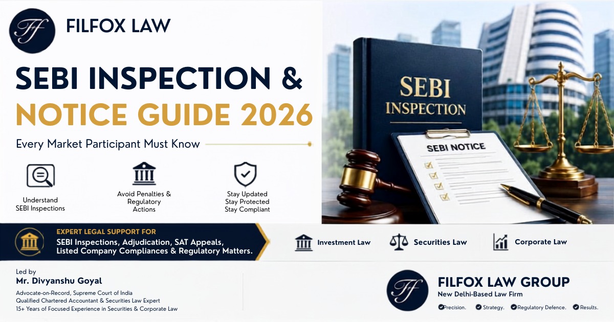 SEBI Inspection & Notice Guide 2026: Every Market Participant Must Know